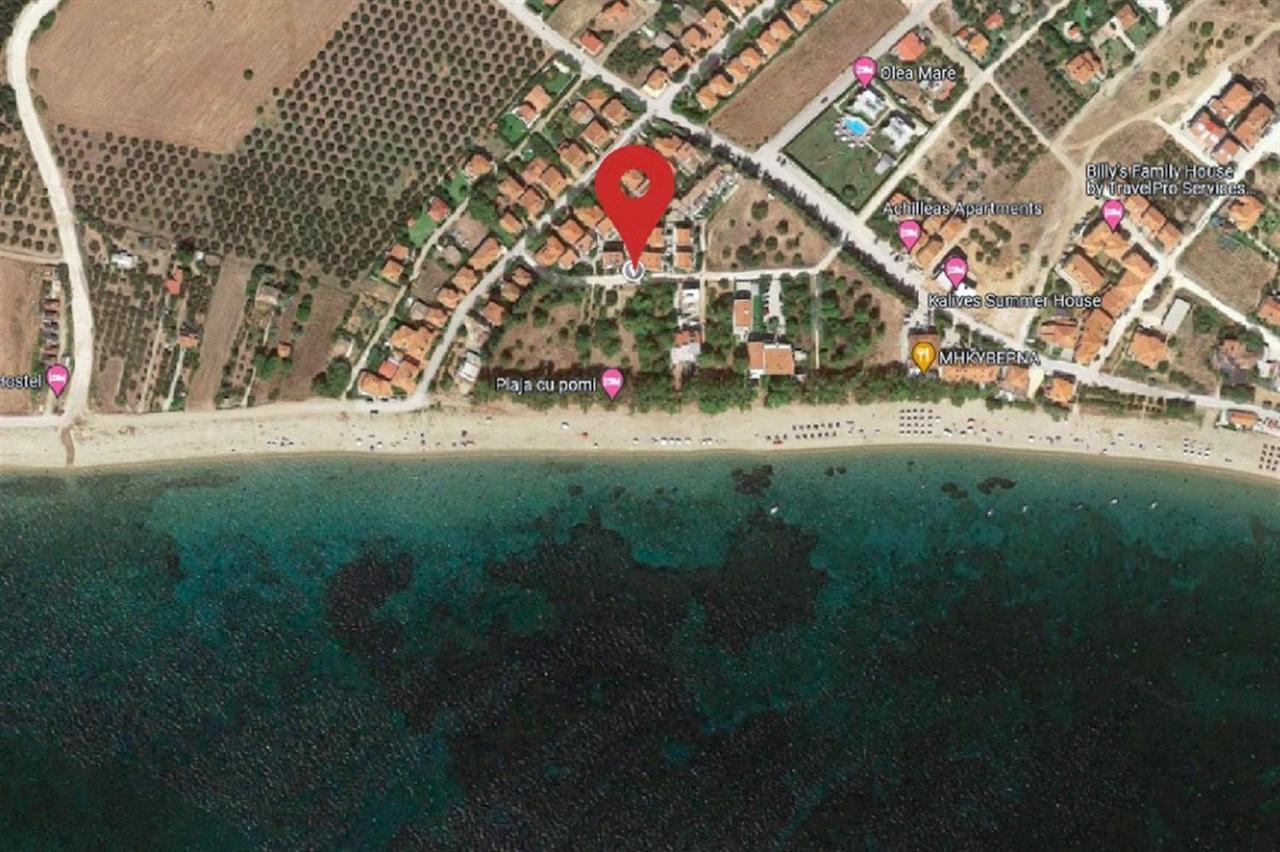 Pine Beach Holiday Home 2 Bedrooms 50 Meters To The Beach Kalyves Polygyrou ภายนอก รูปภาพ