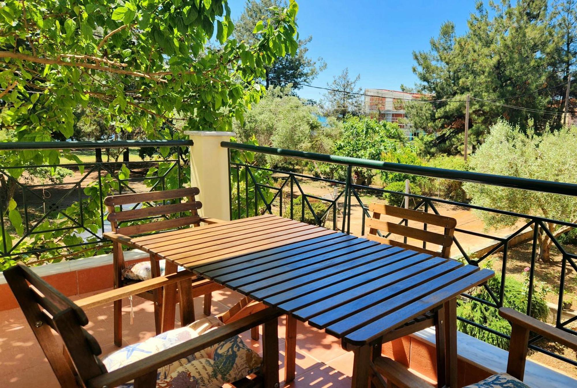 Pine Beach Holiday Home 2 Bedrooms 50 Meters To The Beach Kalyves Polygyrou ภายนอก รูปภาพ
