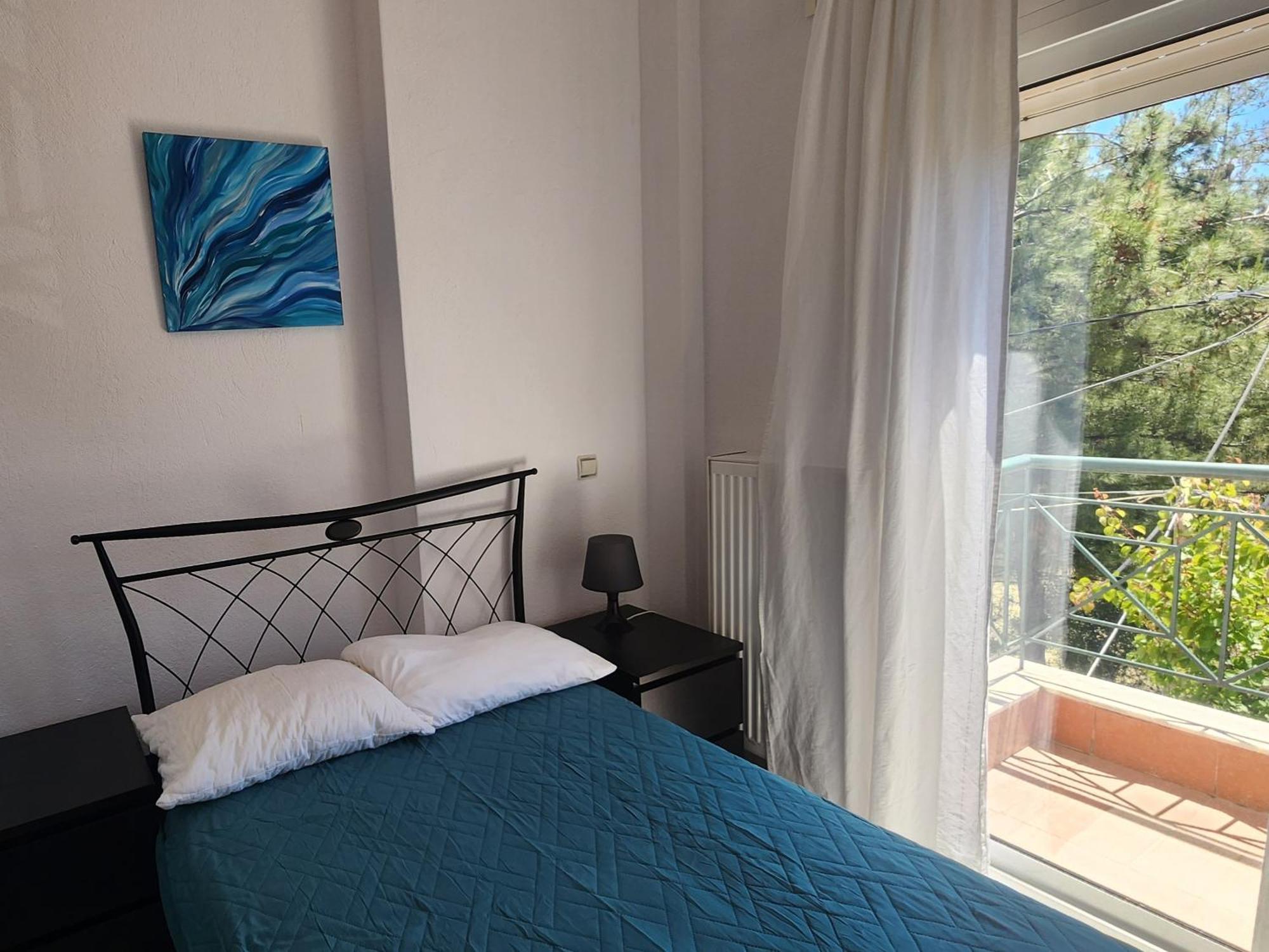 Pine Beach Holiday Home 2 Bedrooms 50 Meters To The Beach Kalyves Polygyrou ภายนอก รูปภาพ